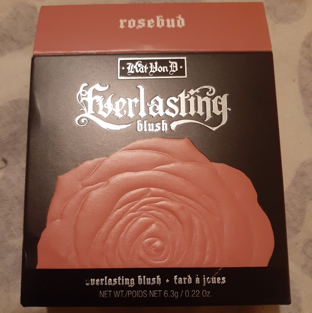 Kat Von D blush shade rose bud